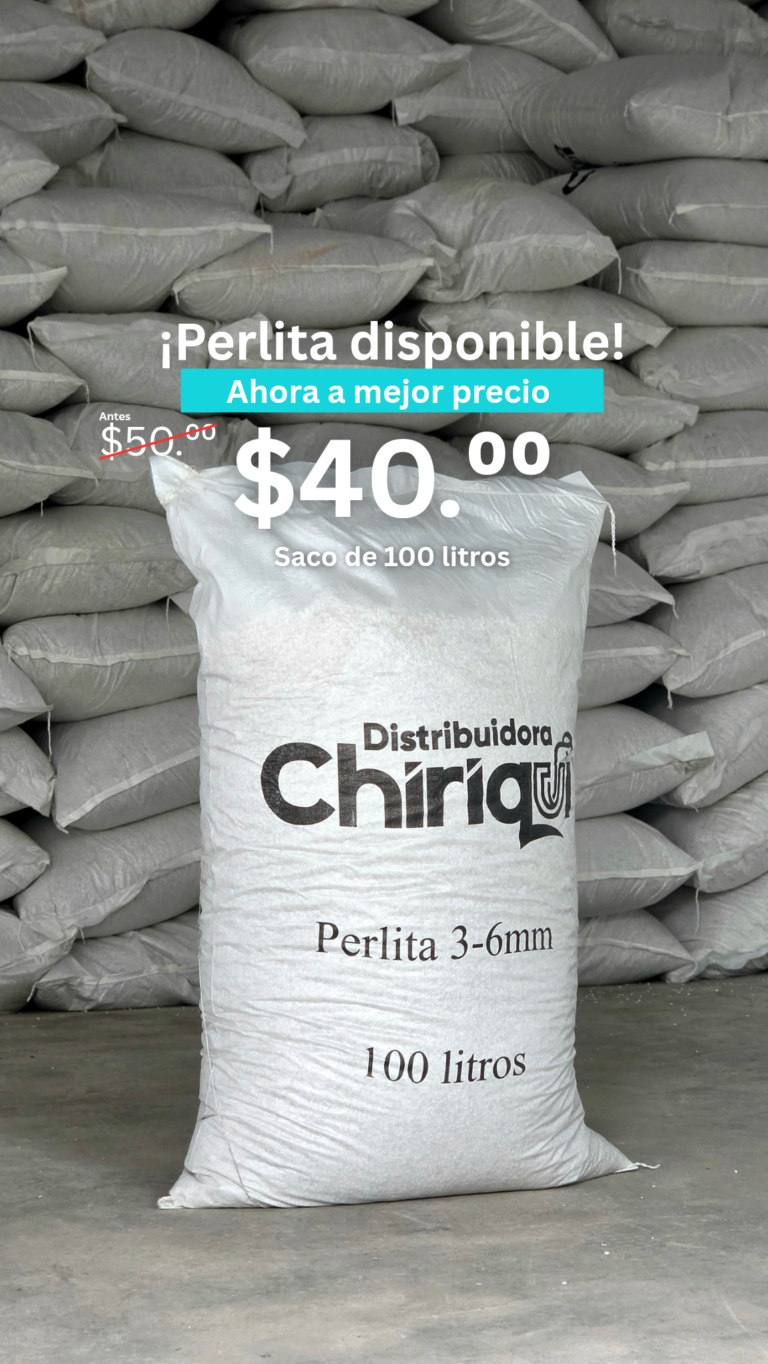 🌱 ¡La perlita ya está aquí! Perlita 3–6 mm, ideal para mejorar la aireación y el drenaje del sustrato. Saco de 100 litros $40.⁰⁰ Bolsa de 20 litros a $10.⁰⁰ Bolsa de 10 litros a $6.⁰⁰ 📦 Presentación: 100 litros 📍 Disponible en @vivero_chiriqui 📲Realiza tu pedido al 6449-4436
